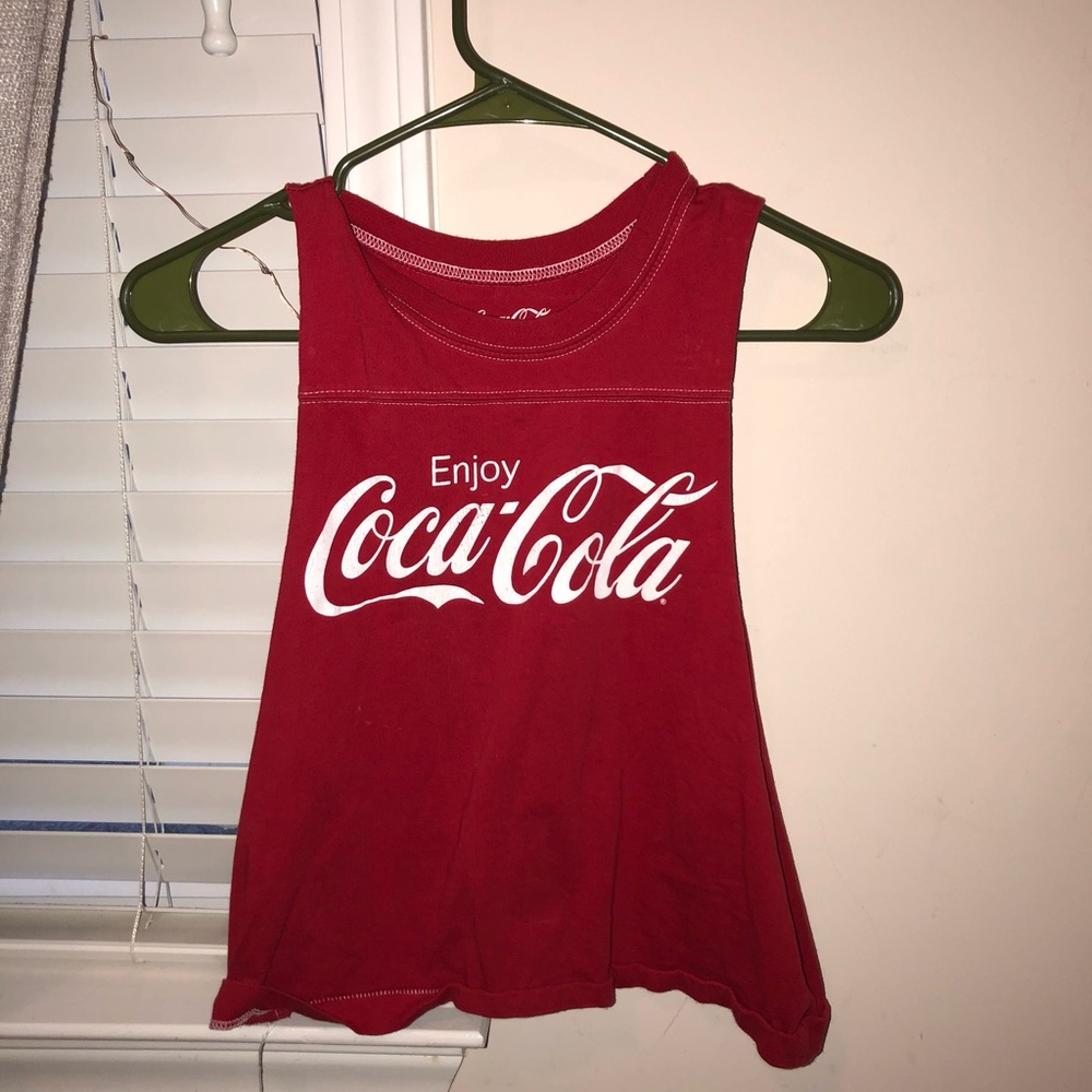 Coke crop top tank!